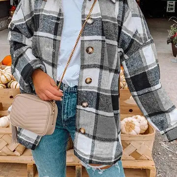 Plaid Flannel Shacket