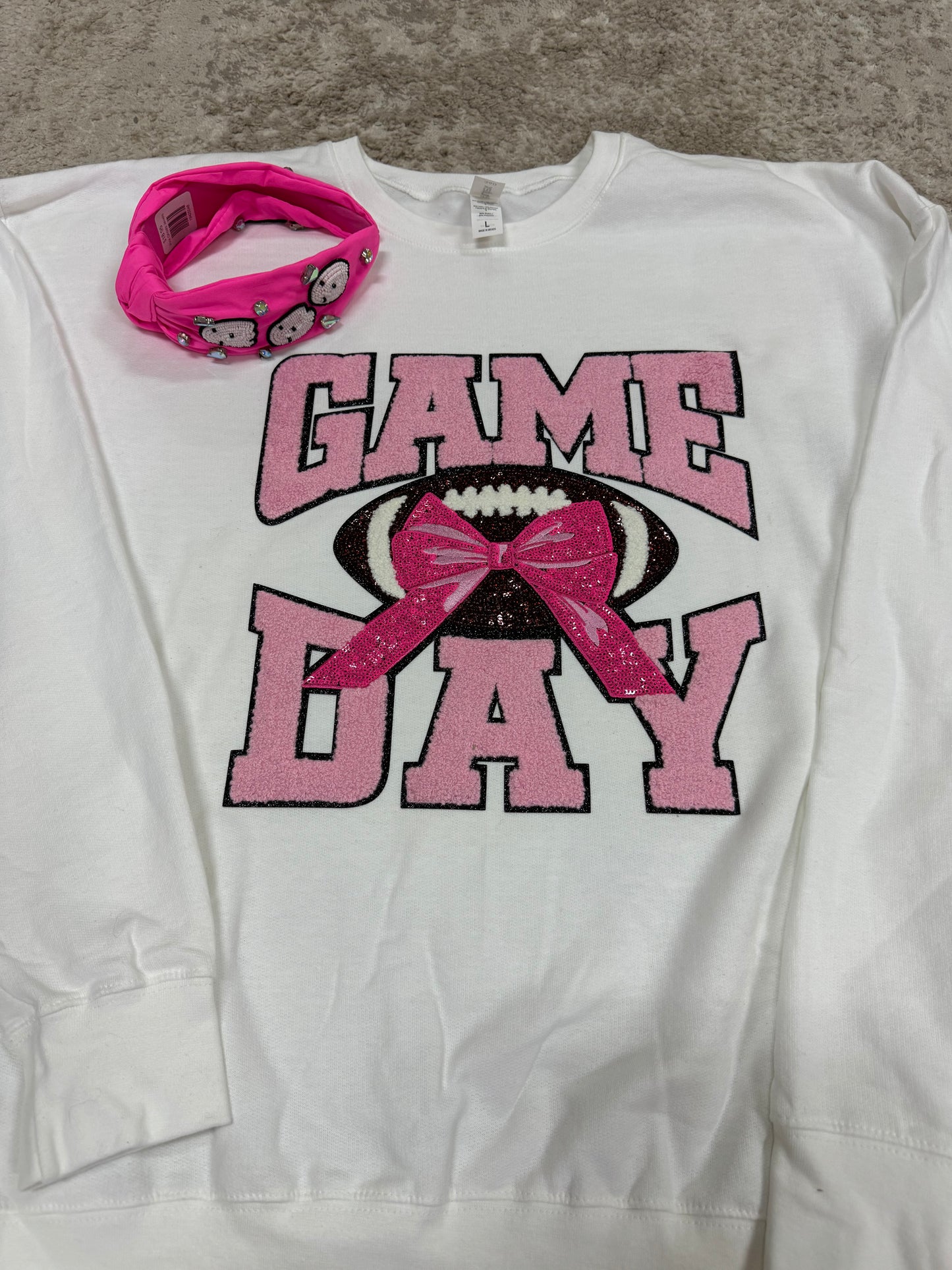 Breast Cancer Awareness Game Day Sweatshirt