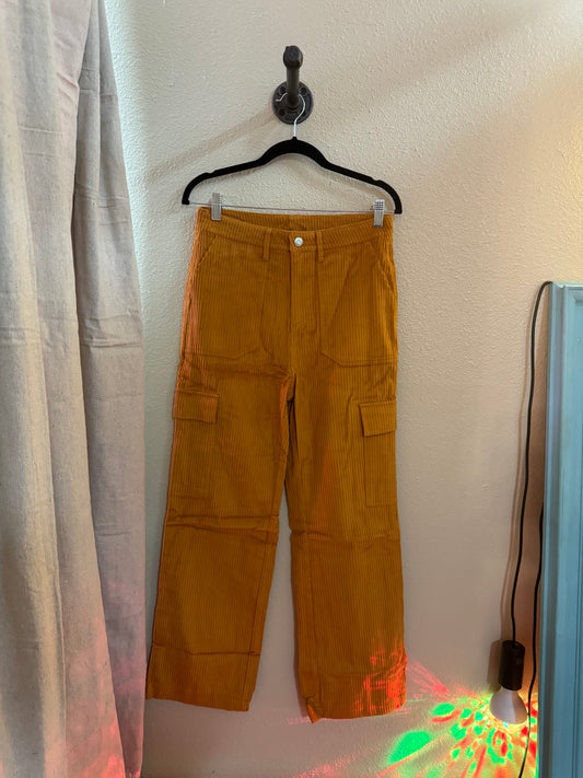 Corduroy Cargo Pants