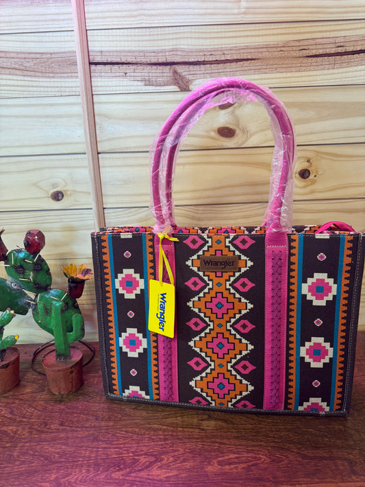 Wrangler Southwestern Print Large Tote