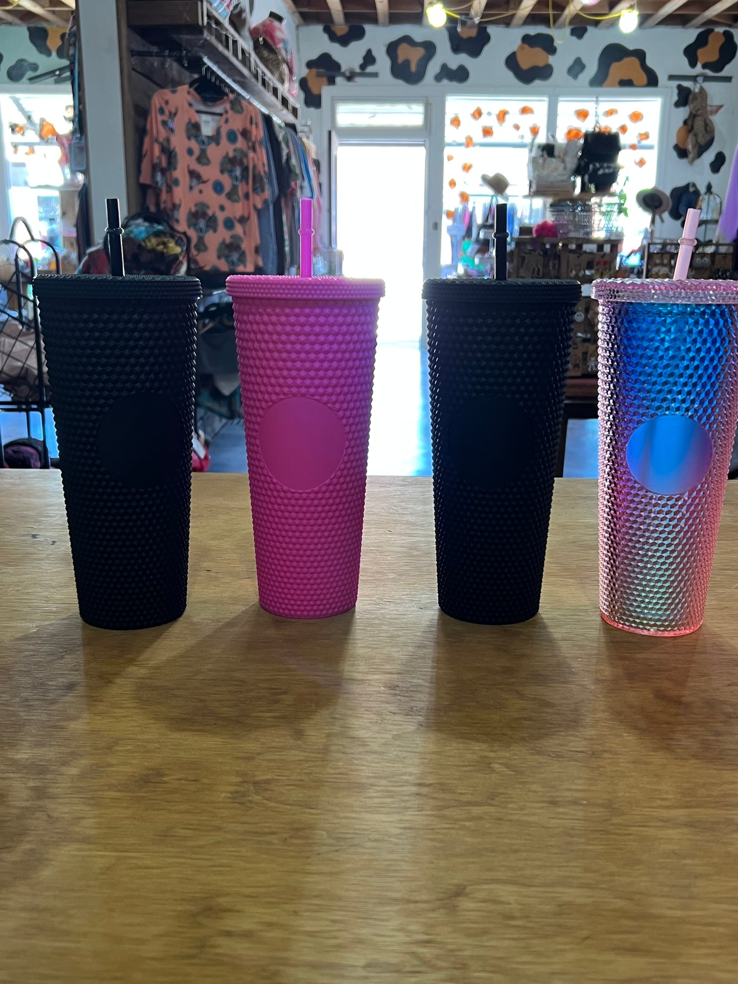 Textured Plastic Tumbler