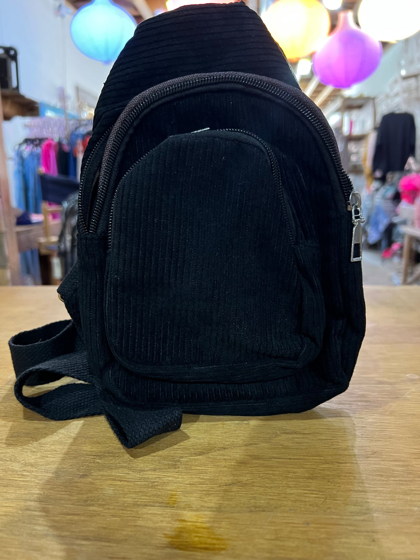 corduroy sling bag