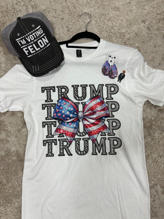 Trump Bow Graphic T