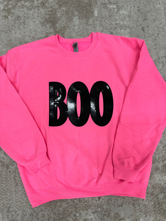 Pink Boo Sweatshirt